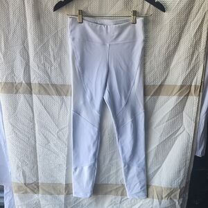 KORAL Women's White High-Waisted Leggings